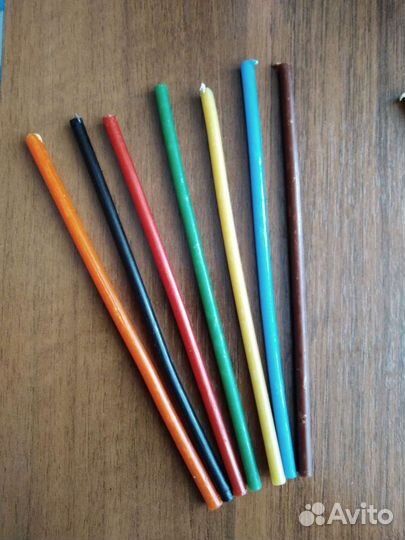 Восковые свечи