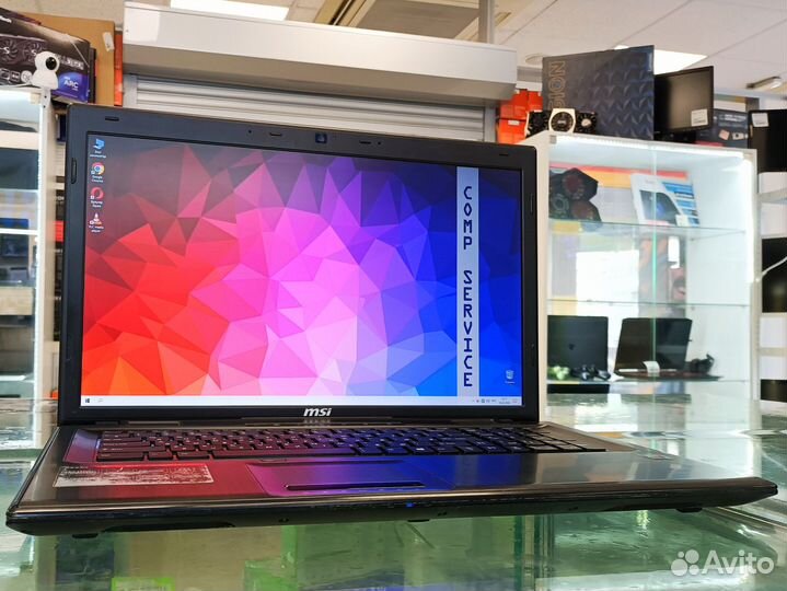 Ноутбук MSI i7 4710hq 16gb SSD GeForce 840m