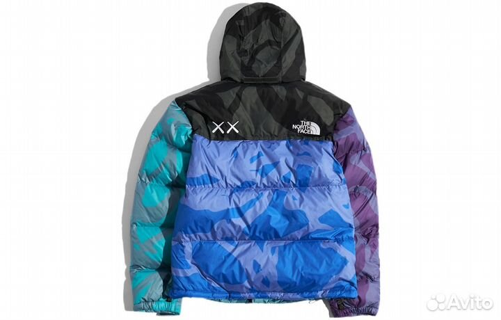 Kaws X THE north face kaws Joint Collection Down Jacket Unisex Multicolor (L)(68)