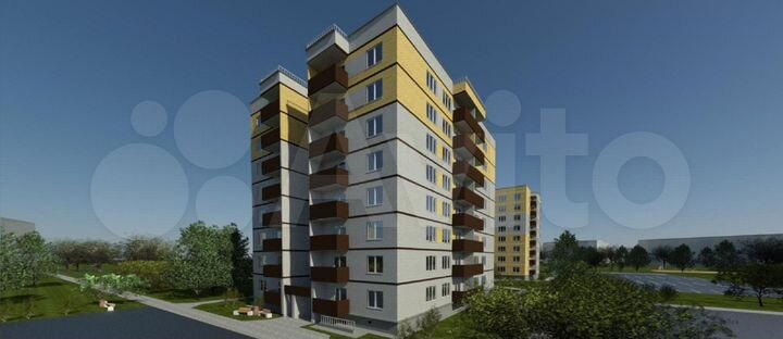 1-к. квартира, 36,5 м², 2/9 эт.