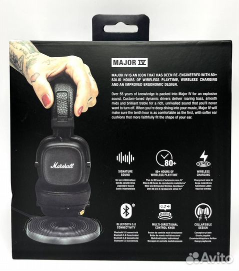 Наушники marshall major 4 premium