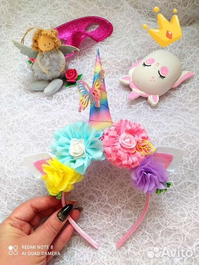 Ободок единорог