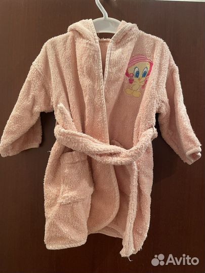 Детский халат и полотенца