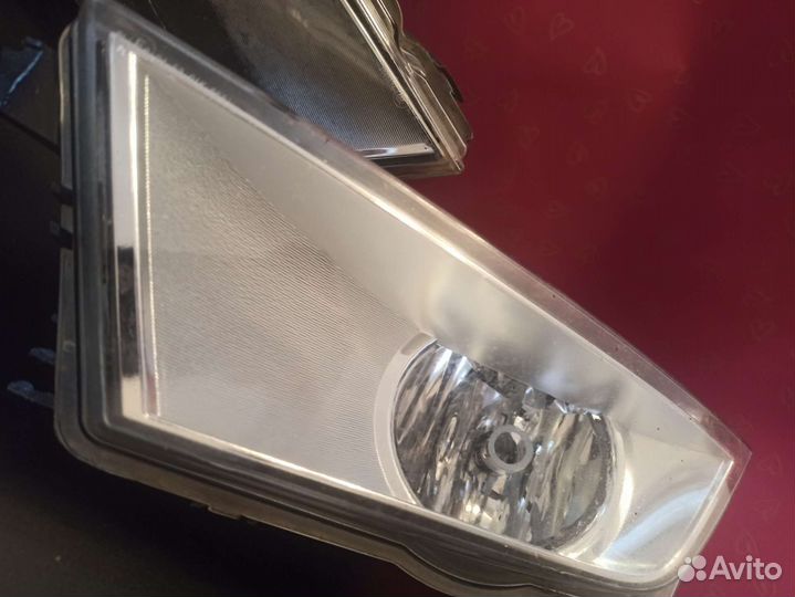 Противотуманные фары рамки и фара Skoda Octavia a7