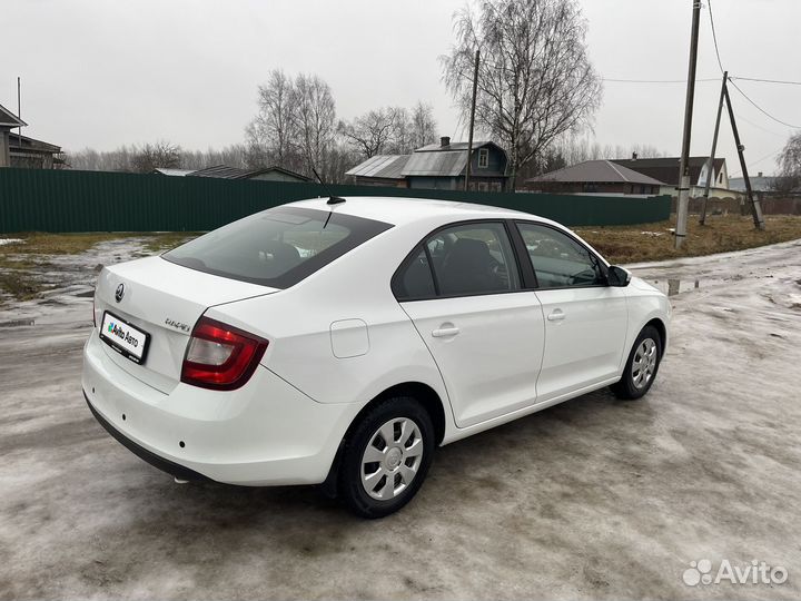 Skoda Rapid 1.6 МТ, 2017, 161 200 км