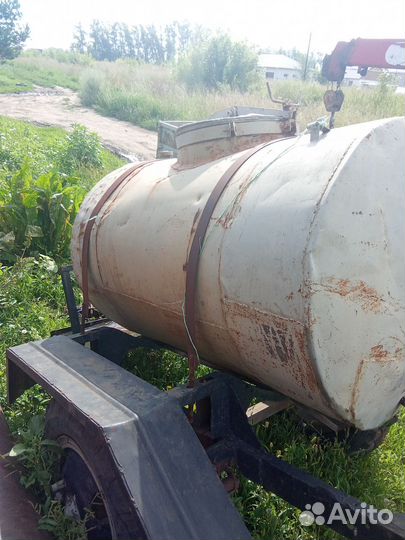 Прицеп с Алюминиевой бочкой