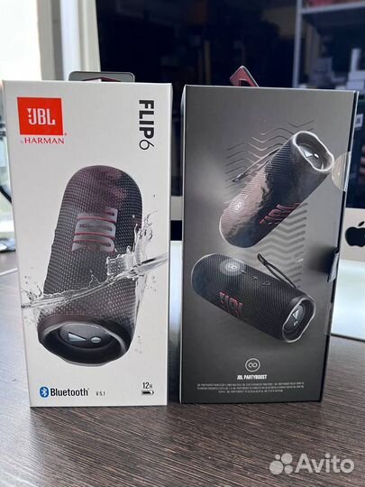 Портативная колонка JBL Flip 6, черная (оригинал)