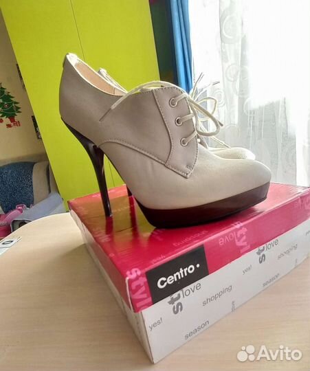 Новые Ботильоны Centro, р. 39