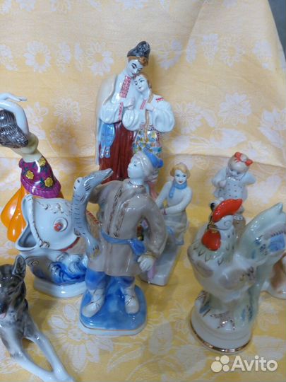 Фарфоровые статуэтки СССР
