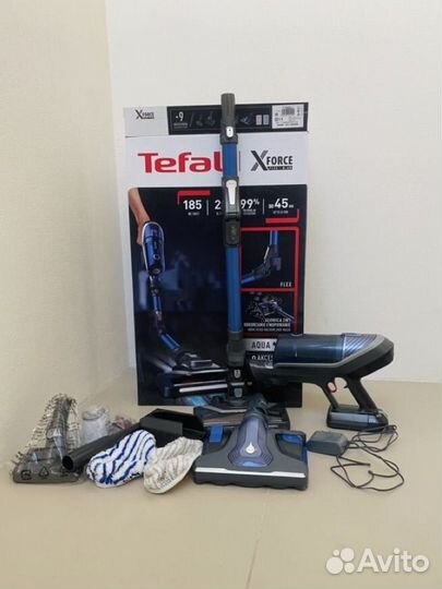 Ручной пылесос Tefal xforce flex с моющей насадкой