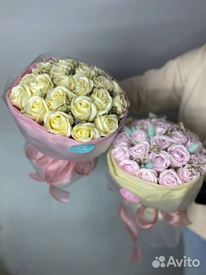 Букет из мыла