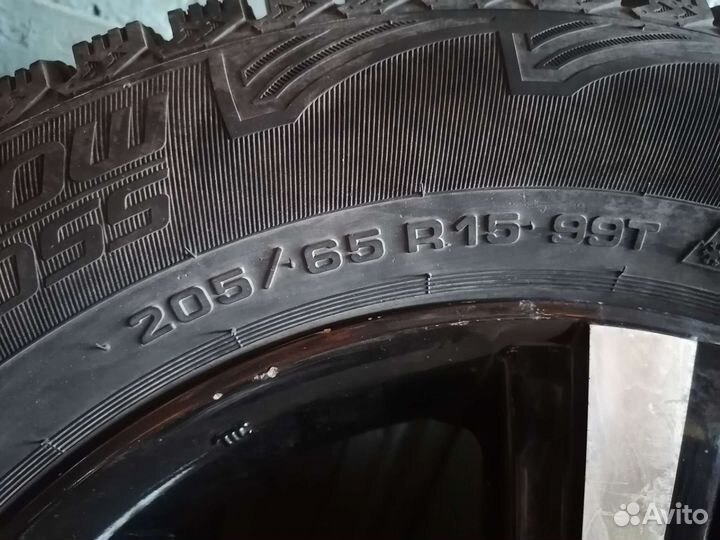 Колеса зимние 205/65/r15 5 114.3