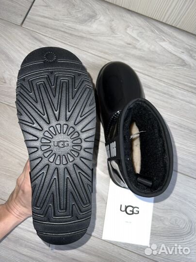 Силиконовые угги UGG Mini Clear