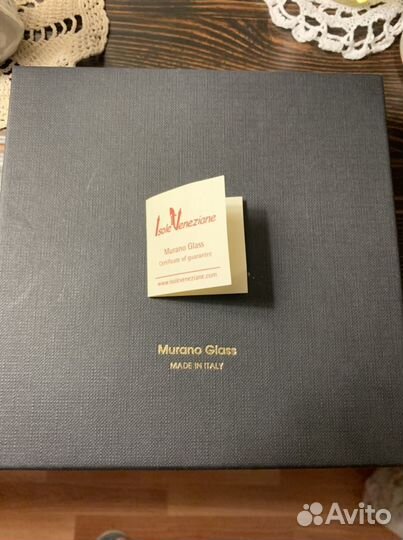 Украшение из муранского стекла