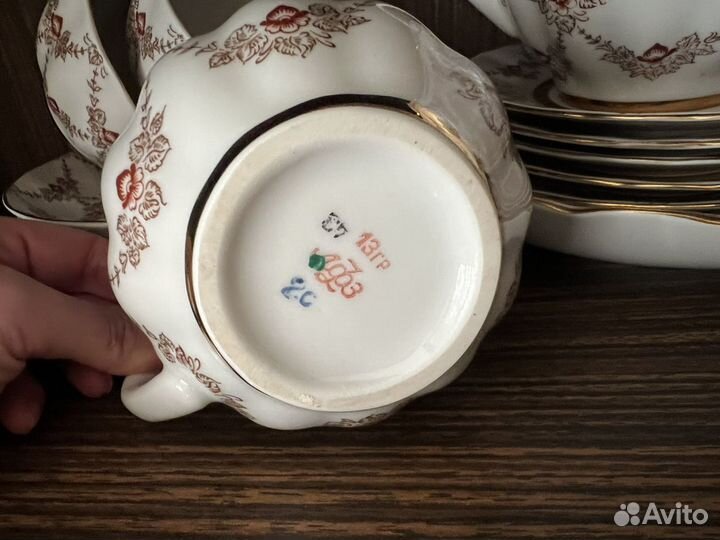 Чайный сервиз лфз СССР