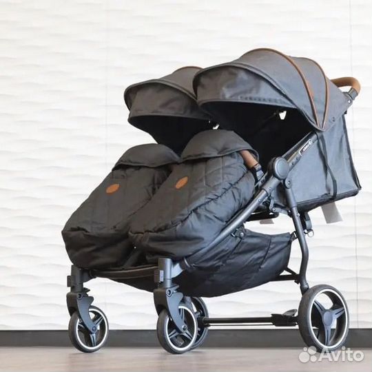 Коляска для двойни coletto enzo twin