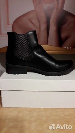 Ботинки натуральные