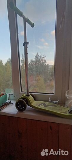 Самокат детский трехколесный бу 2 шт