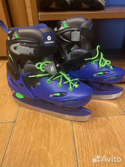 Коньки детские раздвижные 30 33