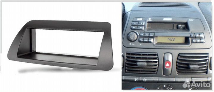 Рамка(переходник) автомагнитолы Fiat Brava