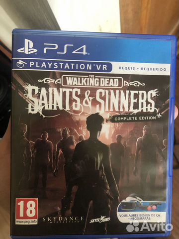 Walking Dead Saints and Sinners PS4 VR
