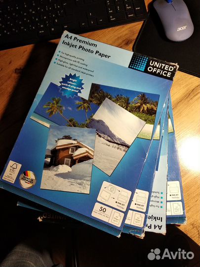 Фотобумага для струйных принтеров