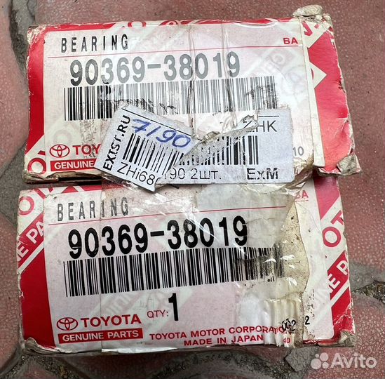 Подшипник toyota оригинал 90369-38019