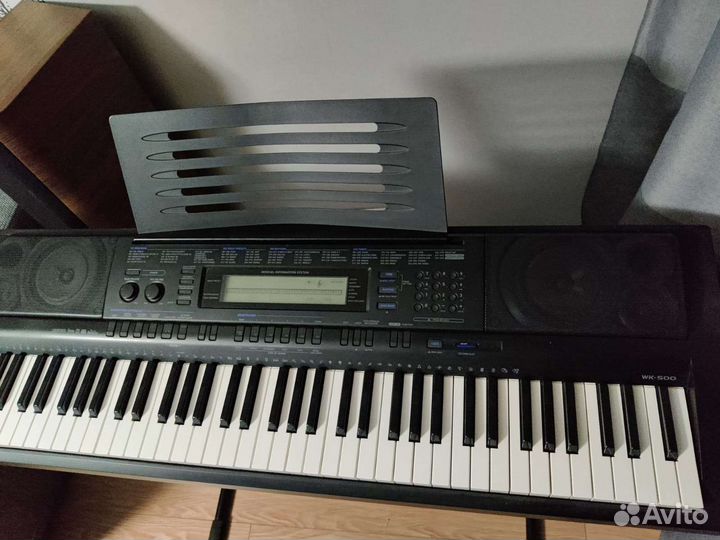 Синтезатор casio wk 500