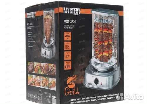 Электрошашлычница Mystery MOT 3320
