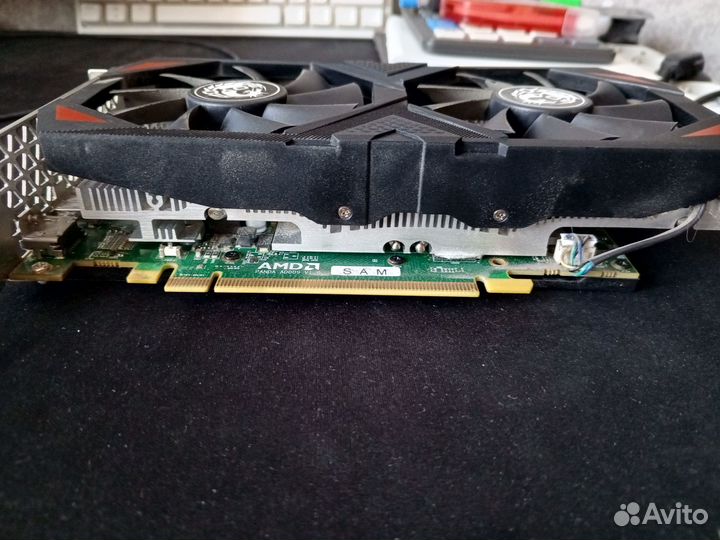 Видеокарта rx580 8gb