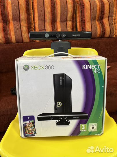 Xbox 360 + Kinect + игры
