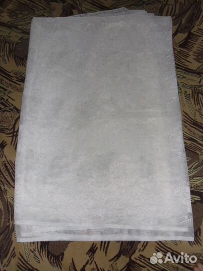 Два винтажных отреза тюли (шторы)