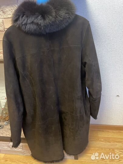 Дубленка натуральная женская 50 52