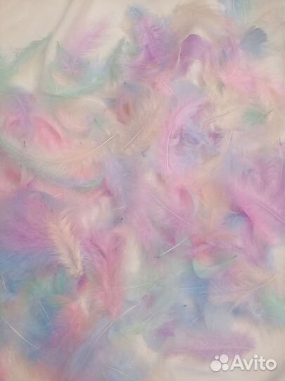 Разноцветные перья для рукоделия, подарка
