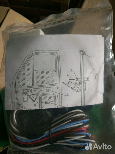 Электростеклоподъемники на газель