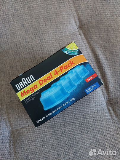 Сменные картриджи с чистящей жидкостью Braun CCR4