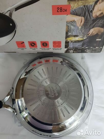 Сковорода Вок tefal Jamie Oliver 28 см