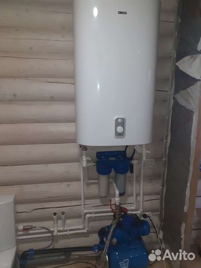 Сантехнические работы, установка/ замена счетчиков