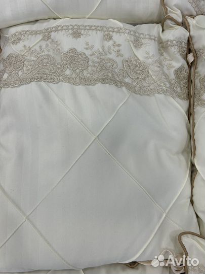 Бортики и балдахин в детскую кроватку