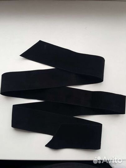 Замшевый кушак-пояс