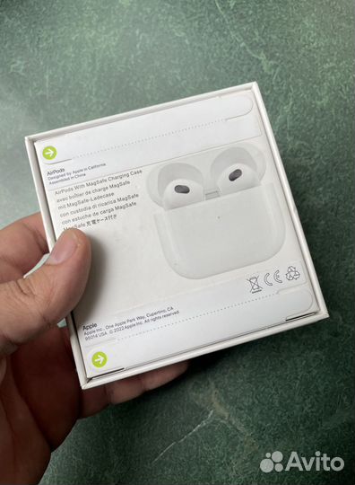 Новейшие Airpods 3 (допгарантия 14 дней)