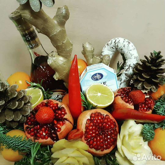 Подарки, корзины, новогодние букеты