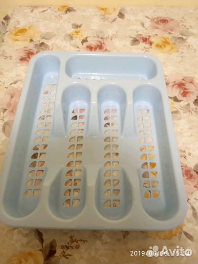 Лоток для ложек, вилок раздвижной