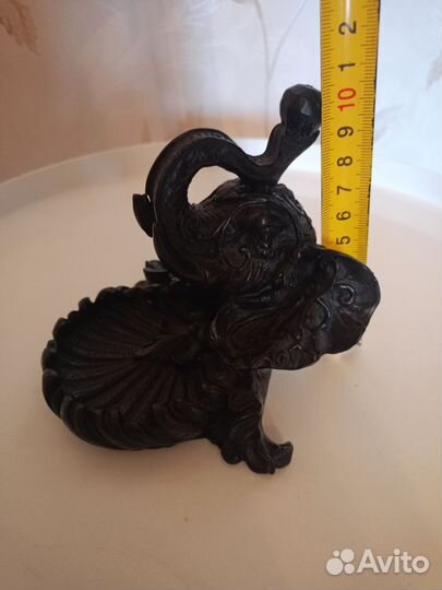 Красивая статуэтка слон- пепельница из Тайланда