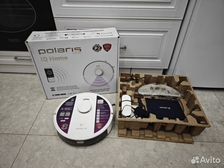 Робот пылесос Polaris pvcr 5001 IQ Home, с лидаром