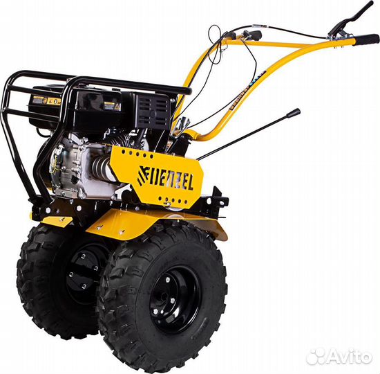 Мотоблок denzel DPT-370-PRO передачи 4В/2Н