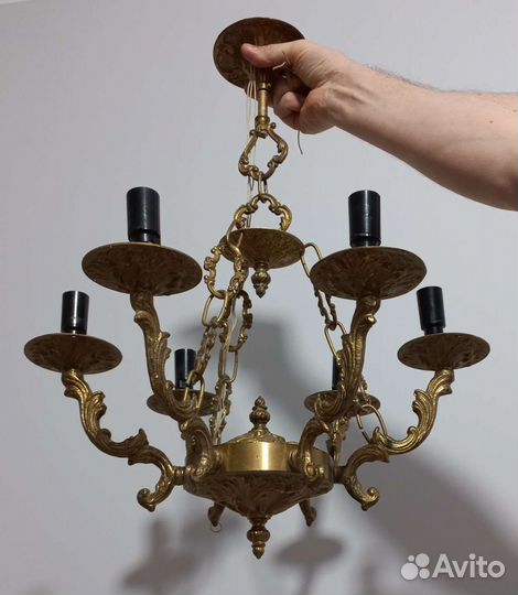 Люстра времен СССР