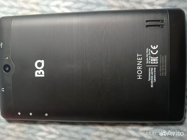 Планшет BQ-7036L черный