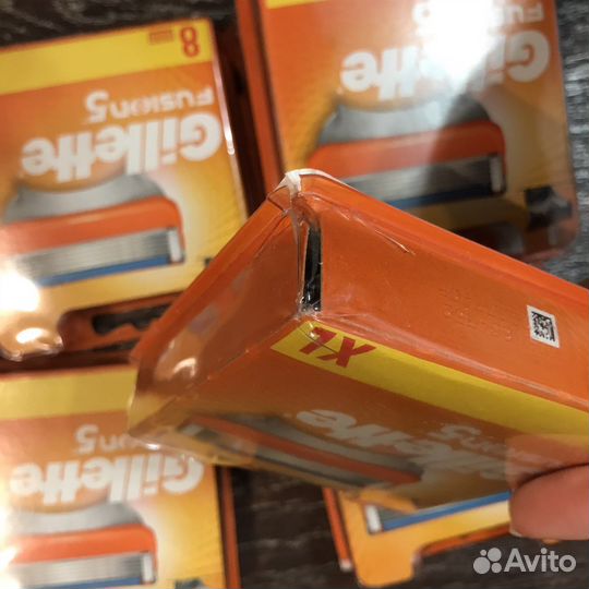Сменные кассеты gillette fusion оригинал