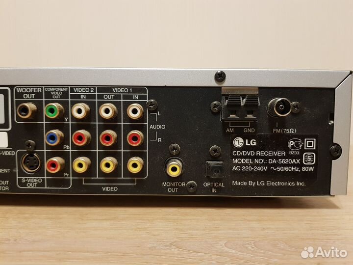 LG DWD/CD ресивер dа5620ах
